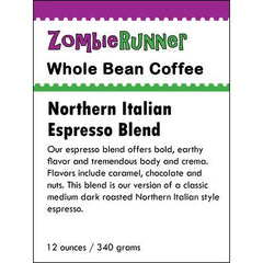 Whole Bean Coffee - Northern Italian Espresso Blend (12 oz)