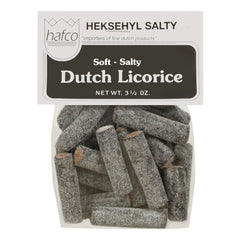 Dutch Licorice Heksehyl Salty, 3.5 oz