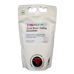 ZombieRunner Cold Brew Coffee Concentrate, 1.5L Pouch